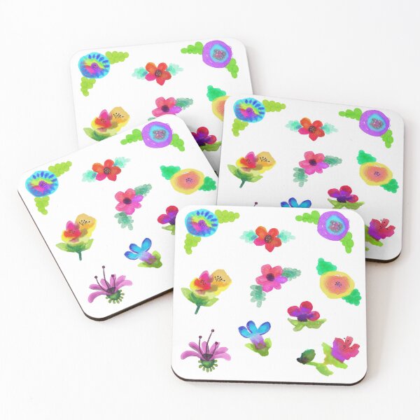 Item preview, Watercolor Flowers Collection Boho Style by Cherie(c)2021 designed and sold by CheriesArt.