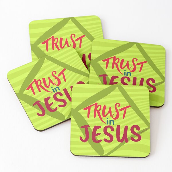 Item preview, Trust in Jesus Spiritual Quotes designed and sold by HeartCrushes4u.