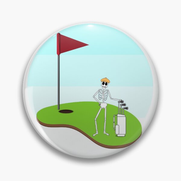 Item preview, Golf Skeleton designed and sold by Solsunx.