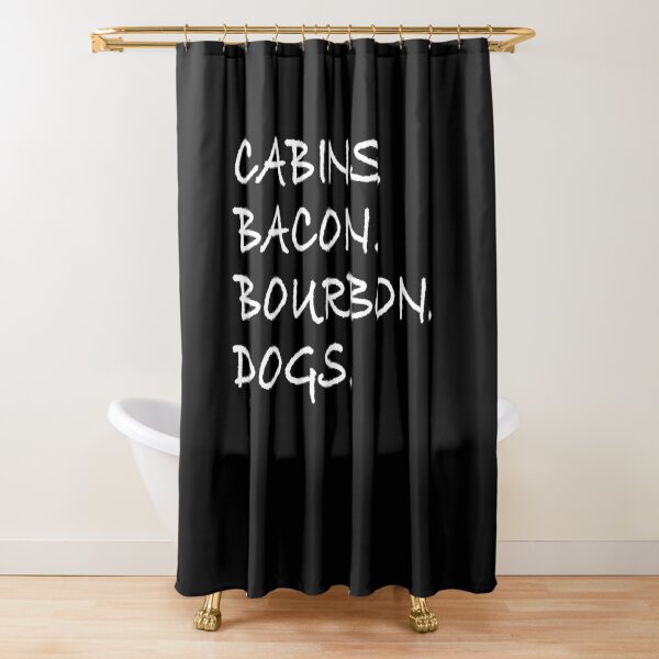 Item preview, Cabins. Bacon. Bourbon. Dogs designed and sold by pearlindustries.