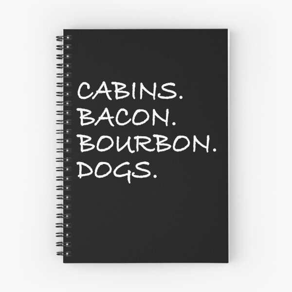 Item preview, Cabins. Bacon. Bourbon. Dogs designed and sold by pearlindustries.
