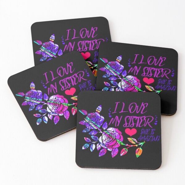 Item preview, I love my sister she is amazing  designed and sold by Crystalsgraphix.
