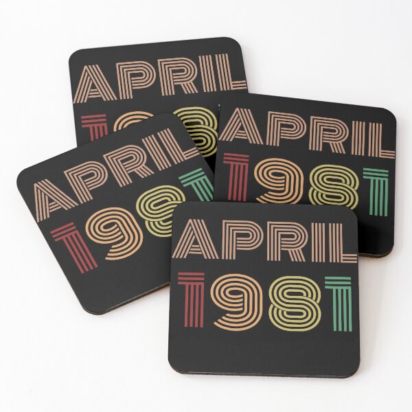 Item preview, April 1981 Design, Happy 40th Birthday. designed and sold by marosharaf.