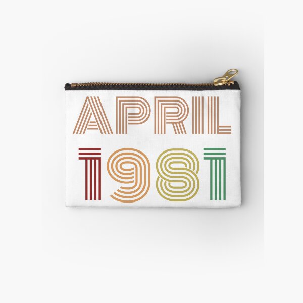 Item preview, April 1981 Design, Happy 40th Birthday. designed and sold by marosharaf.