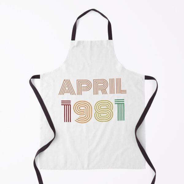Item preview, April 1981 Design, Happy 40th Birthday. designed and sold by marosharaf.