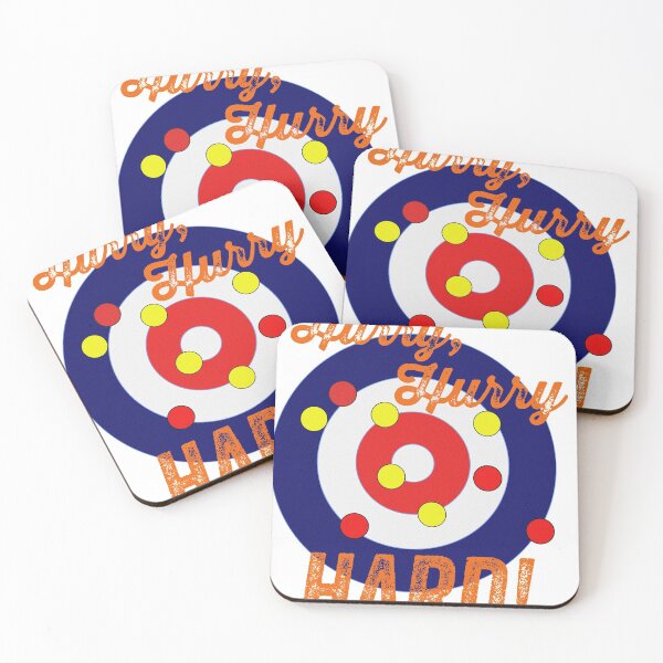 Item preview, curling:  hurry, hurry HARD! designed and sold by sandpiperstudio.