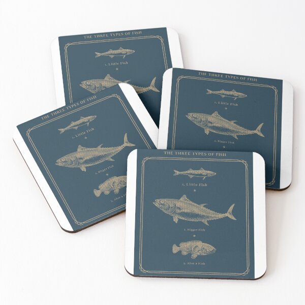 Item preview, The Three Types of Fish designed and sold by Arctic-Teeshop.