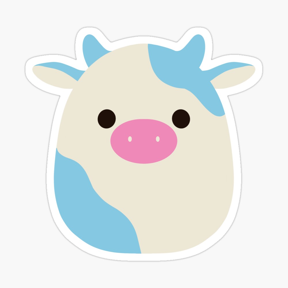 blue cow squishmallow belana