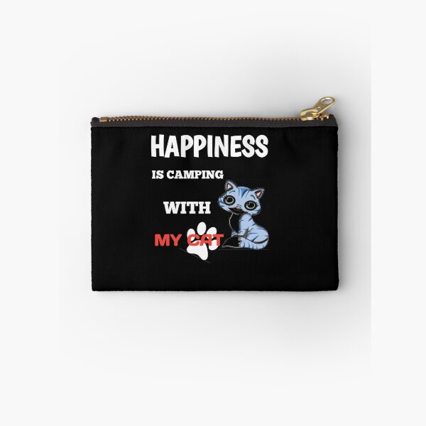 Item preview, Cat lover : Happiness is Camping With My cat designed and sold by The Nova Prints .