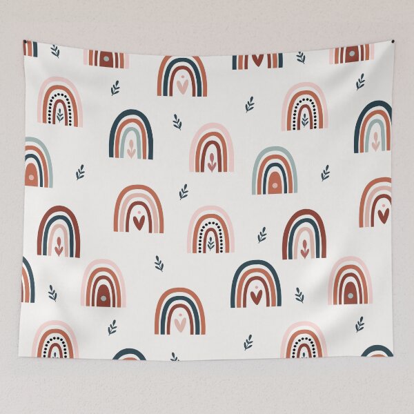Item preview, Boho Rainbow Pattern Design designed and sold by HastyHouse.