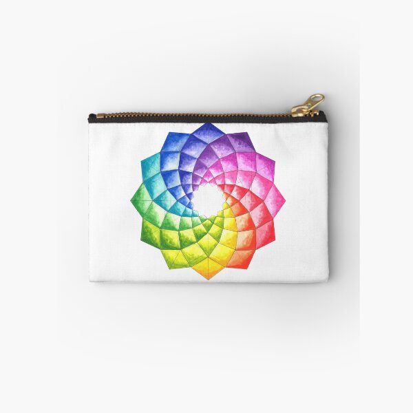 Item preview, Rainbow color wheel geometric pattern designed and sold by Lieve Oudejans.