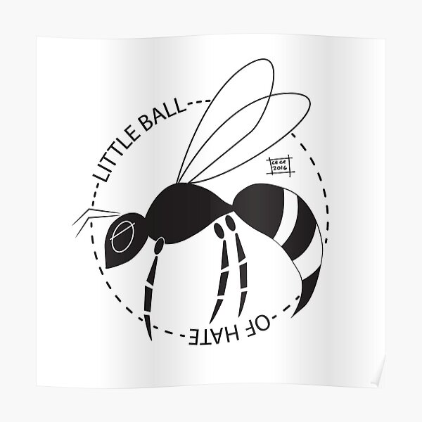 The little balls of hate called: Wasps! Poster