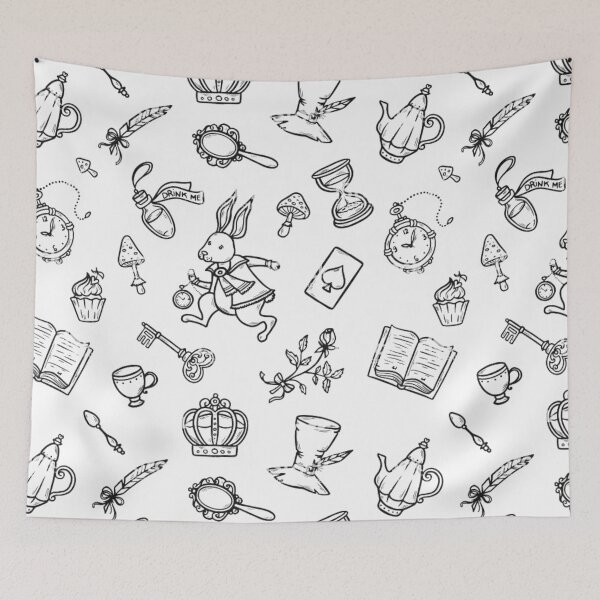 Item preview, "Alice in Wonderland" designed and sold by bohokitty.