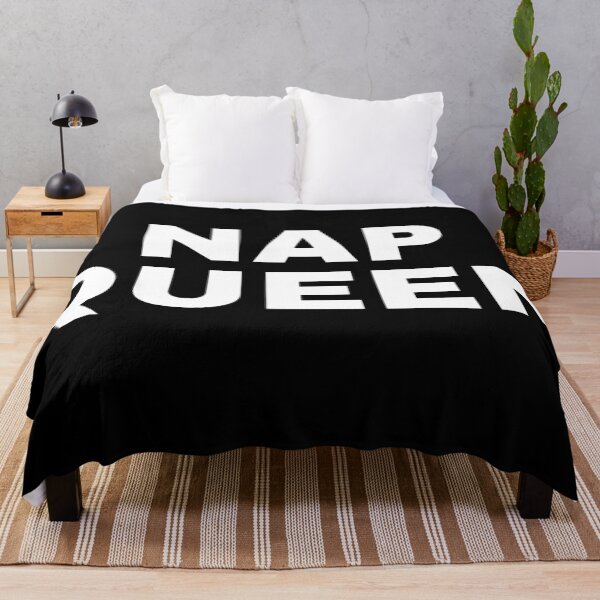 Item preview, Nap Queen Funny Funny Sarcastic Hydro Sticker designed and sold by BoomDesignsUS.