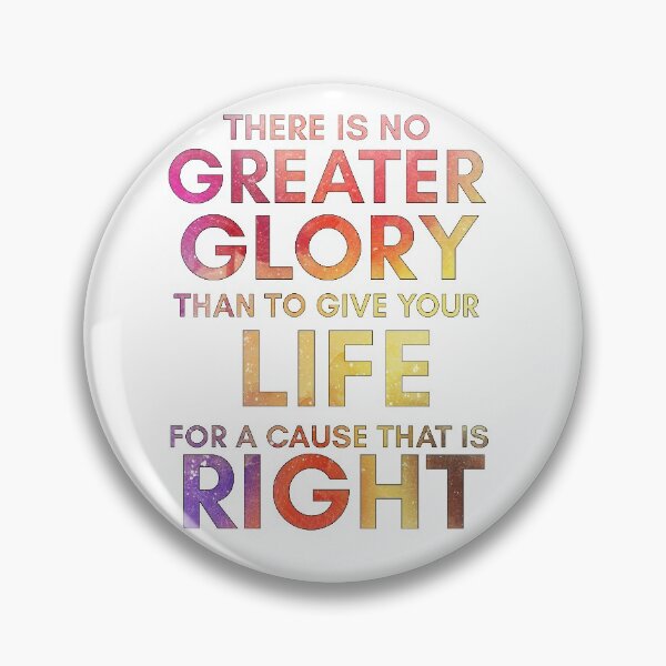 Item preview, Merlin-Inspired "No Greater Glory" designed and sold by mulberrydragon.