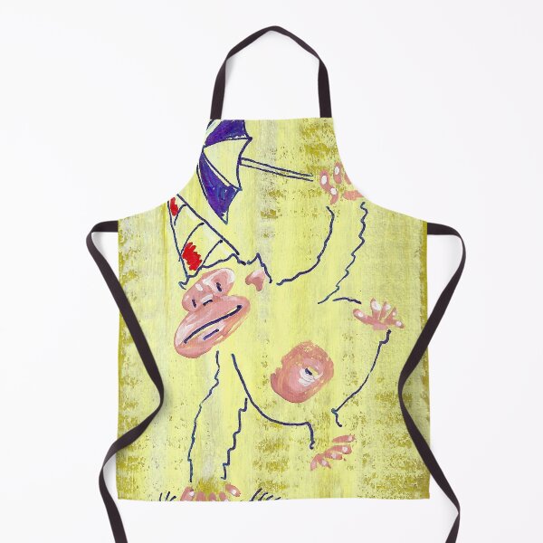 Item preview, Umbrella Clown Ape on Yellow designed and sold by Walter Moore.