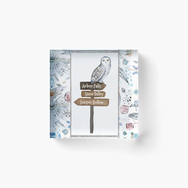 Item preview, Owl Crossroads designed and sold by Crown-of-Lilacs.