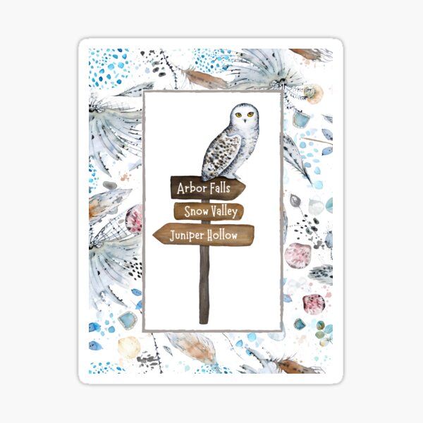 Item preview, Owl Crossroads designed and sold by Crown-of-Lilacs.