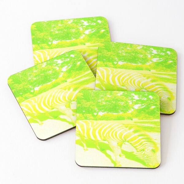 Item preview, Zebra Animal  Grazing at Wild Exotic Animal Safari Park Pine Mountain Georgia Luminous Forest Background designed and sold by NadeenInspires.