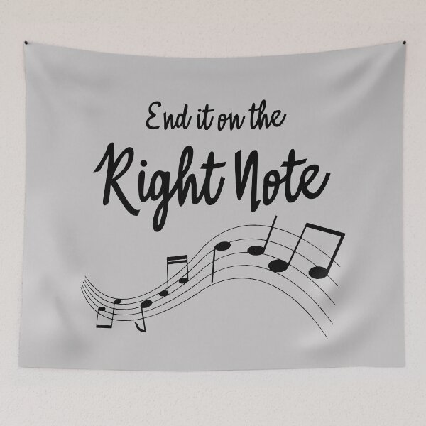 Item preview, End It On The Right Note designed and sold by Mrspink16.