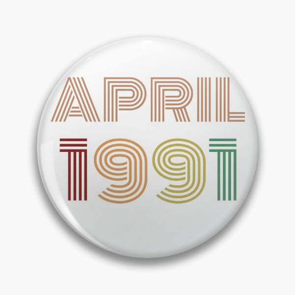 Item preview, April 1991 Design, Happy 30th Birthday, designed and sold by marosharaf.