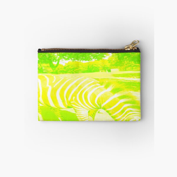 Item preview, Zebra Animal  Grazing at Wild Exotic Animal Safari Park Pine Mountain Georgia Luminous Forest Background designed and sold by NadeenInspires.