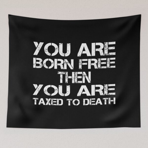 Item preview, life, death, free and taxed designed and sold by kikinafashion.