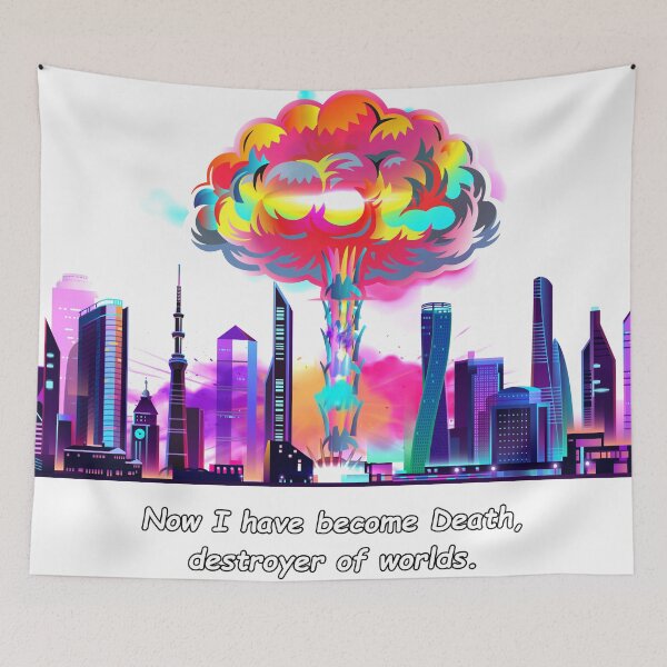 Item preview, Colorfull Atomic Explosion designed and sold by Flash Flick Ideas.