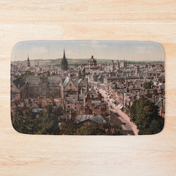 Item preview, Oxford England - High Street - Circa 1900 Photochrom designed and sold by warishellstore.