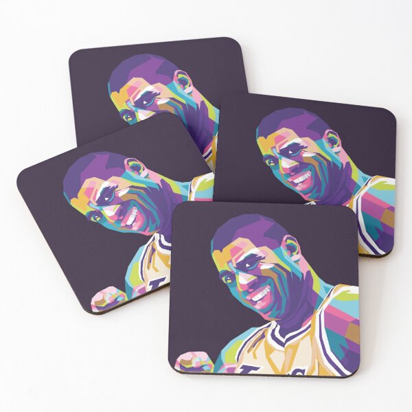 Item preview, Magic Johnson pop art  designed and sold by BlueSide18.