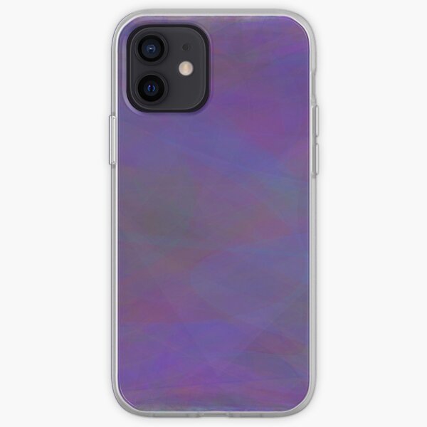 Lines and Curves Digital Art iPhone Soft Case