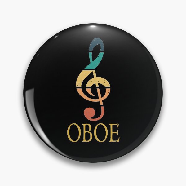 Item preview, Vintage Oboe Treble Clef designed and sold by Mitchell Smith.