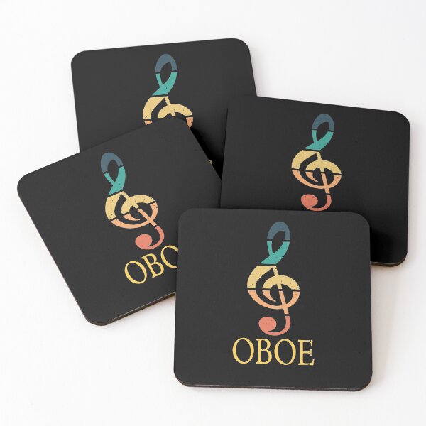 Item preview, Vintage Oboe Treble Clef designed and sold by Mitchell Smith.