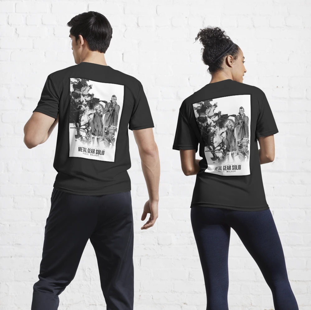 L GEAR SOLID PEACE WALKER 非売品Tシャツ2種 L GEAR SOLID PEACE