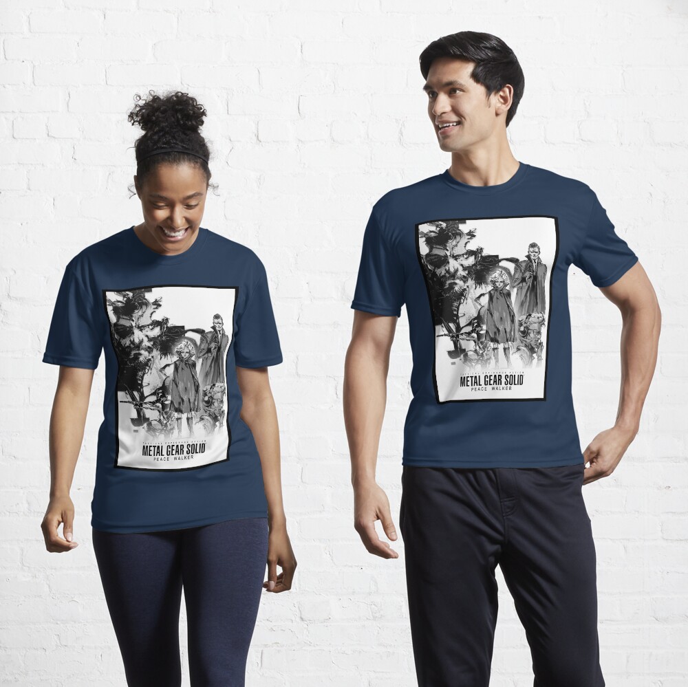 L GEAR SOLID PEACE WALKER 非売品Tシャツ2種 L GEAR SOLID PEACE