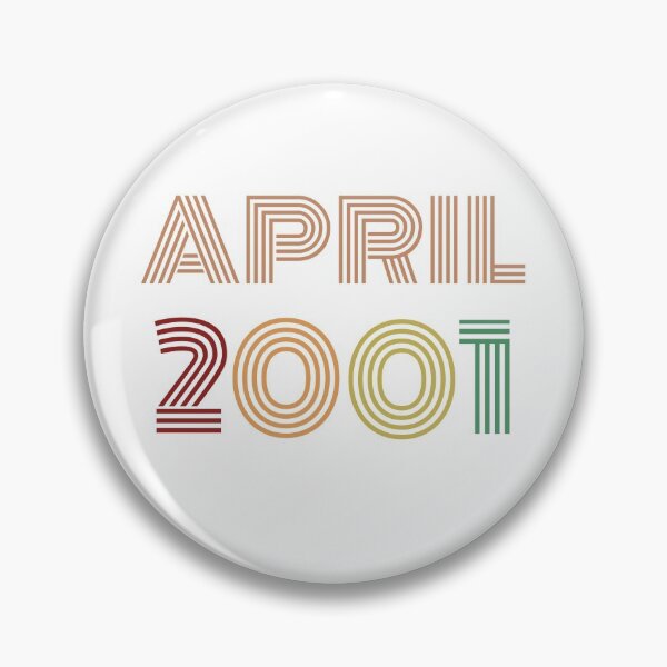 Item preview, April 2001 Design, Happy 20th Birthday. designed and sold by marosharaf.
