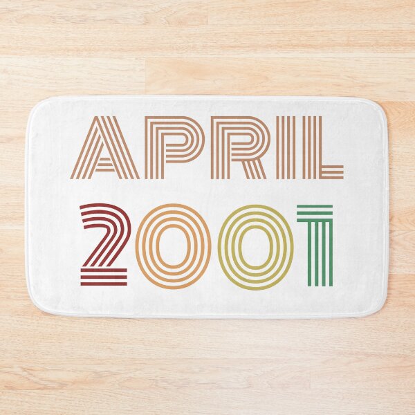 Item preview, April 2001 Design, Happy 20th Birthday. designed and sold by marosharaf.
