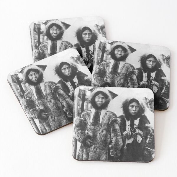 Item preview, Happy Jack and His Wife - Eskimo Couple In Alaska - Circa 1904 designed and sold by warishellstore.