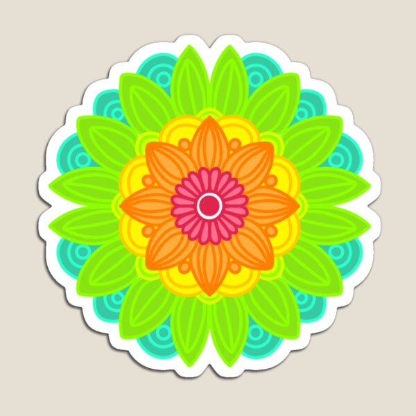 Item preview, Mandala de neón designed and sold by RMSdesigns.