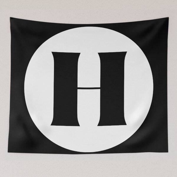 Item preview, H (Letter Initial Monogram)  designed and sold by Texterns.