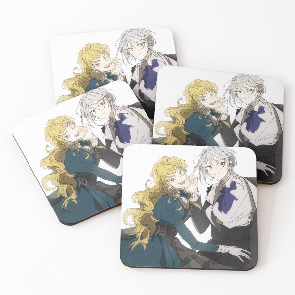 Item preview, Miss Not-So-Sidekick Latte and Arwin Webtoon designed and sold by cosmocheese.