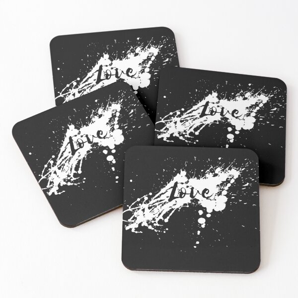 Item preview, Love over paint Black and white designed and sold by MissRodra.