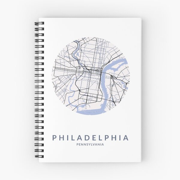 Item preview, Philadelphia City Map designed and sold by BlueRoosterMaps.