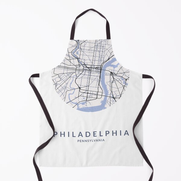 Item preview, Philadelphia City Map designed and sold by BlueRoosterMaps.