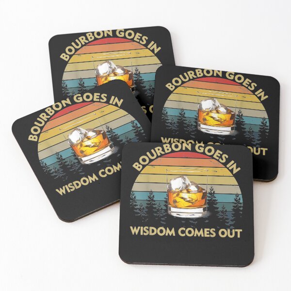 Item preview, Bourbon Goes In Wisdom Comes Out 3 designed and sold by YATNODJM.