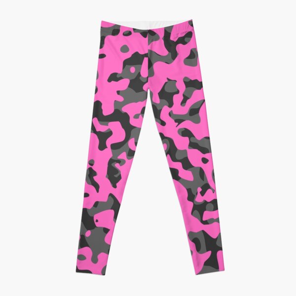 Girls Pink Camo Pink Camouflage  Leggings for Sale by EpicArtz