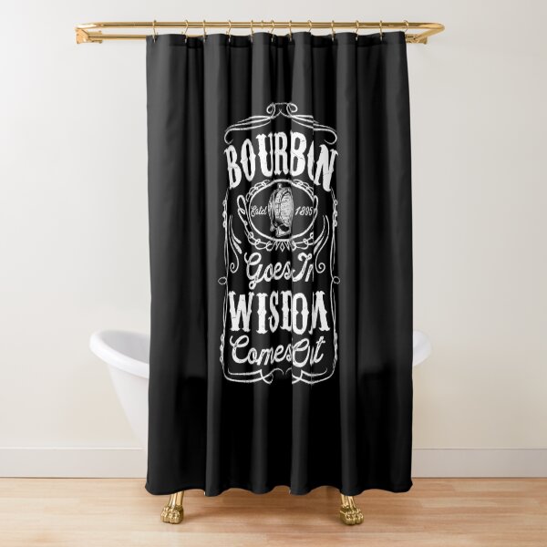 Item preview, Bourbon Goes In Wisdom Comes Out 5 designed and sold by YATNODJM.
