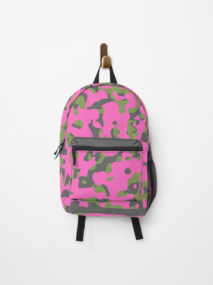 Pink Army Backpack