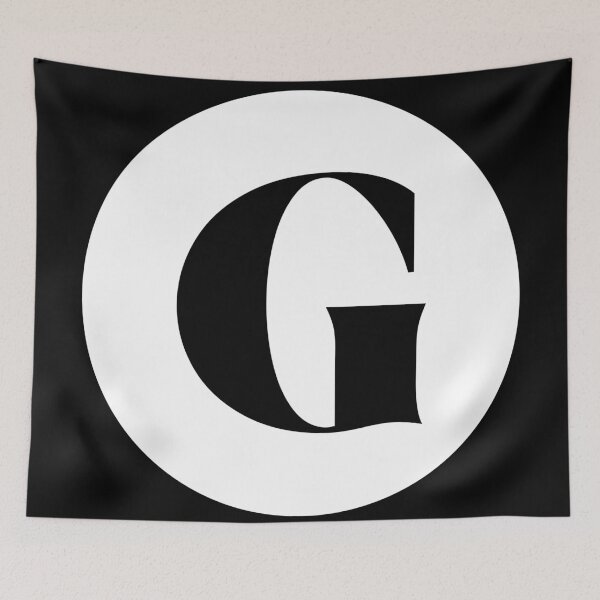 Item preview, G (Letter Initial Monogram)  designed and sold by Texterns.