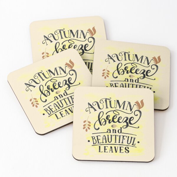 Item preview, Autumn Breeze (black text) designed and sold by ibijin.